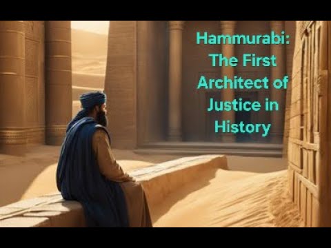 Hammurabi: The First Architect of Justice in History