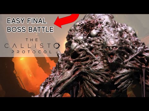 Easy Alpha Final Boss Battle Walkthrough Tutorial | Callisto Protocol | No Commentary