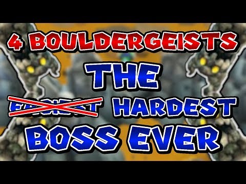 [SMG2] Fighting FOUR Bouldergeists at the same time! ("The Easiest Boss Ever" by Hackio)