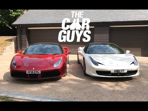 Ferrari 458 versus 488 - which would YOU buy? Includes free WINDOW SMASHING!