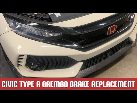Honda Civic type R front brakes (brembos pads and rotor resurface)