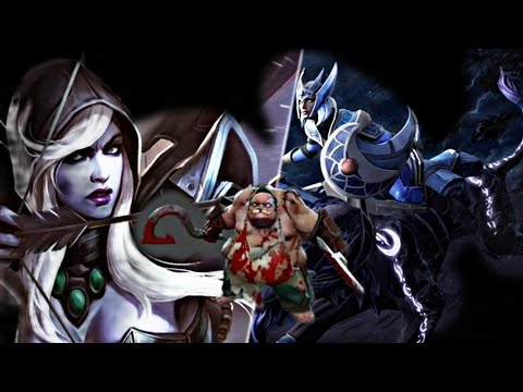 COMBO WOMBOS  - PUDGE THE EXECUTIONER + LUNA/DROW/VENGE