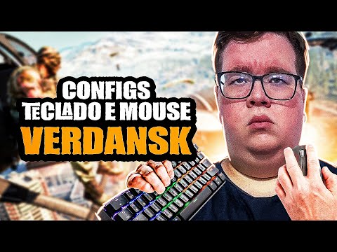 ESSAS SÃO AS MELHORES CONFIGURAÇÕES DO WARZONE PARA JOGAR EM VERDANSK 2025 - MOUSE E TECLADO