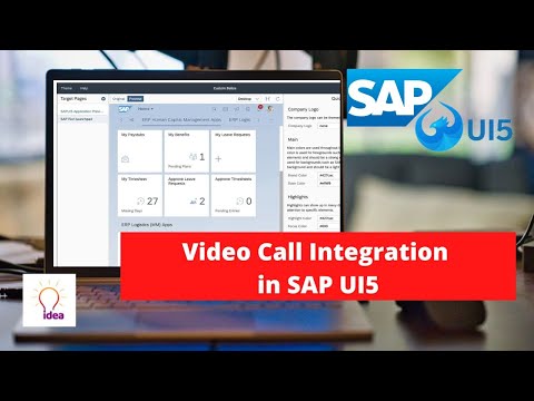 Video Call Integration in SAP UI5 | SAP | UI5