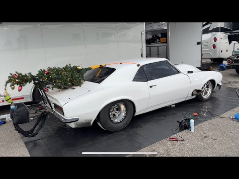 We set the Camaro up for Radials and 1/4 Mile! 