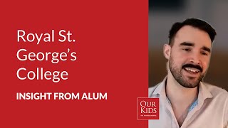 Royal St. George's College, Alumnus Video Review from Christopher Black