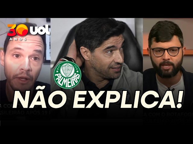 'Palmeiras joga pouco e Abel se vitimiza': Colunistas esquentam debate