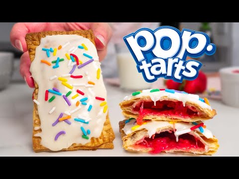 Tastiest DIY Homemade Strawberry Pop Tarts!