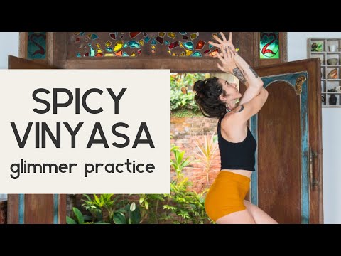 Glimmer ✨ Practice ~ Short & Spicy 20 min Vinyasa Yoga