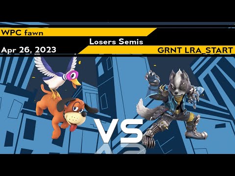 Xeno290 - fawn (Duck Hunt) vs LRA_START (Wolf) - SSBU Ultimate Tournament