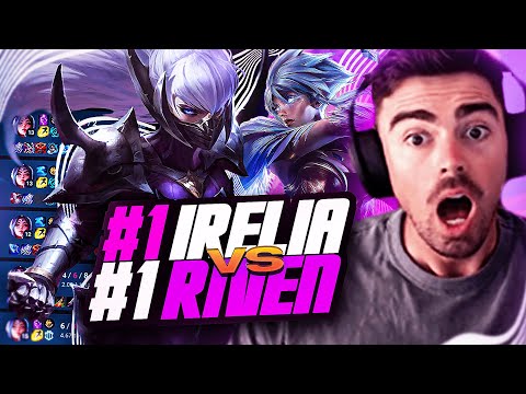 #1 Irelia vs #1 Riven Korea... *200CS Lead???*