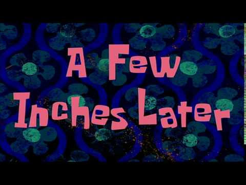 A Few Inches Later | SpongeBob Time Card #4