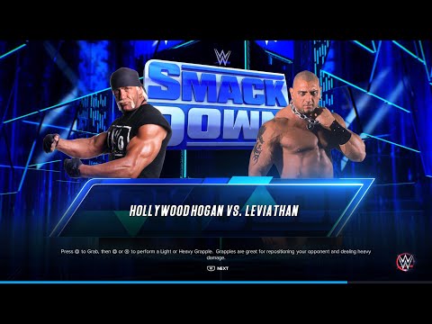WWE | Hollywood Hogan Vs. Leviathan | WWE2K23 | PS5 | Gameplay | MjB