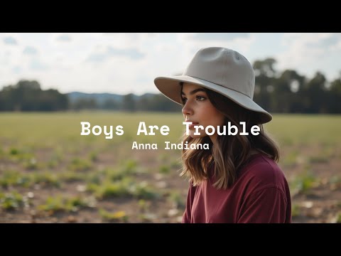 Boys Are Trouble - Anna Indiana (Lyric Video)