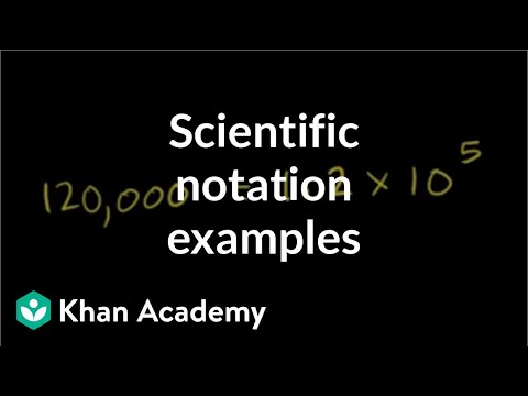 (8.EE.A.4)Scientific notation