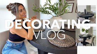 Vlog | Dining Decorating Ideas // New Dining Chairs // Dining Table Decor // Home Styling Tips //
