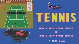 Super Tennis SEGA Master System - C&M Plays