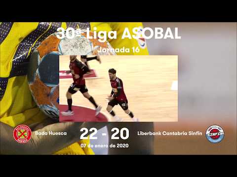 Liga Sacyr ASOBAL J16: Bada Huesca - Liberbank Cantabria Sinfín 22-20