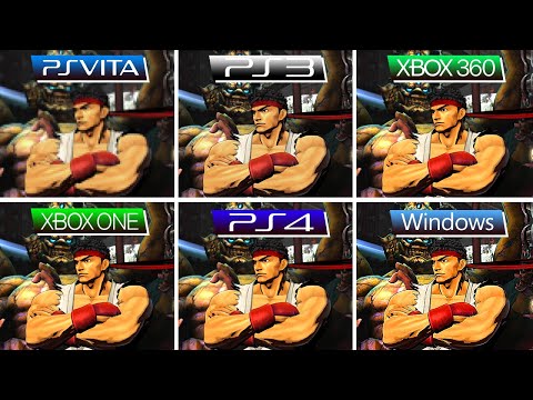 Ultimate Marvel vs. Capcom 3 (2011) PS Vita vs PS3 vs XBOX 360 vs XBOX ONE vs PS4 vs PC