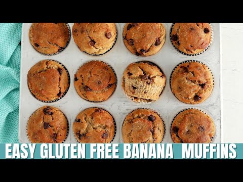 Easy Gluten-Free Banana Muffins