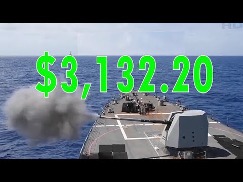 Cost to Fire US Navy Equipment