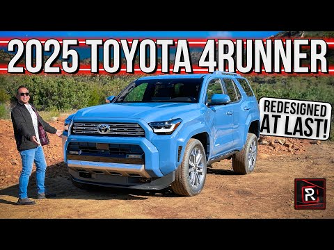 The 2025 Toyota 4Runner Is A Modern Interpretation Of An Iconic Japanese Off-Road SUV