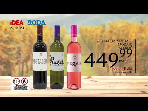 IDEA i RODA | Katalog vina 23.10-22.11.2023.