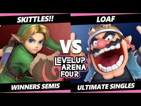 LUA4 Winners Semis - SKITTLES!! (Young Link) Vs. Loaf (Wario) SSBU Ultimate Tournament