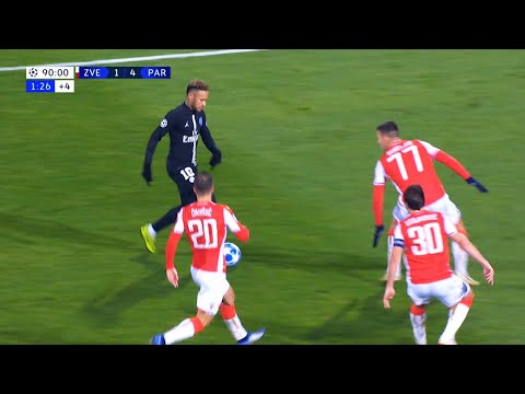 Neymar vs Red Star Belgrade - English Commentary - UCL 2018/2019 - Away | HD 1080i