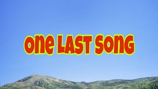 ONE LAST SONG (Lyrics)A1 | JRS MIX CHANNEL