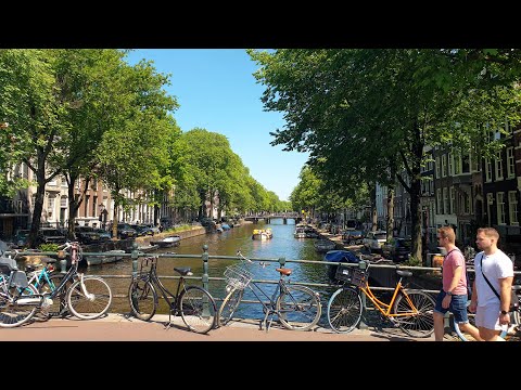 Herengracht, Amsterdam, Holland, The Netherlands (2025) (4K) Canals of Amsterdam - Amsterdam canals