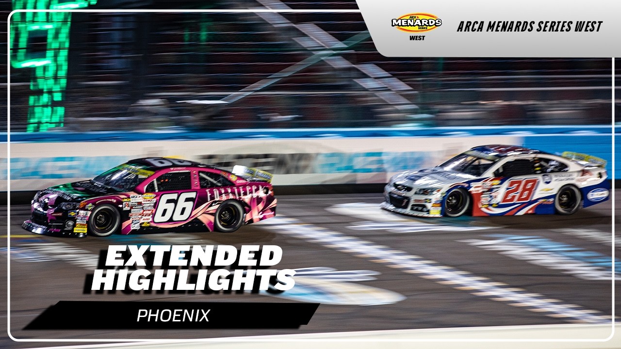 ARCA Menards Series West: Desert Diamond Casino 100 Highlights