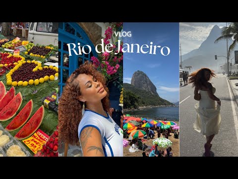 Vlog no Rio de Janeiro 🇧🇷 | restaurantes, feira da glória, praias & muitas vivências. 