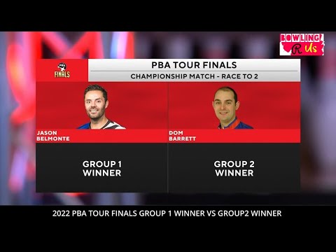 2022 PBA Tour Finals Title Match Race to Two - Game 1 Jason Belmonte vs Dom Barrett