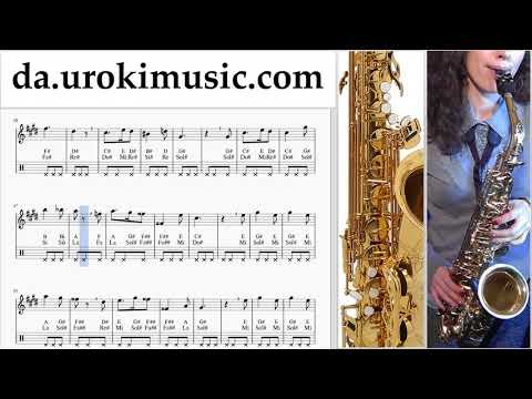 Lær At Spille Saxofon (Alt) Harry Potter - Hedwig's Theme Lektioner Sange um-i246