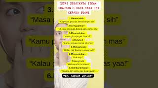 Download lagu ISTRI SEBAIKNYA TIDAK UCAPKAN 8 KATA KATA INI KEPADA SUAMI  #shortvideo #shorts mp3