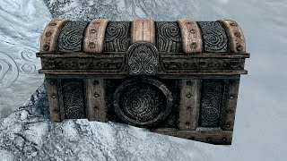 (Skyrim) The most op hidden chest in the College of Winterhold