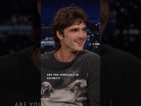 #JacobElordi describes the new season of #Euphoria as “white fritillaries”? 🤨 #FallonTonight