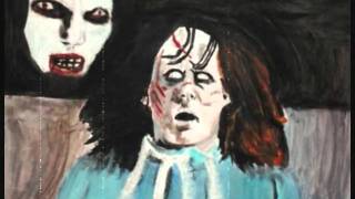 Painting of Demon Regan The Exorcist(Satanic Verses-Flatlinerz)