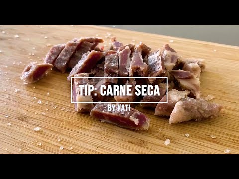 How to make Carne seca - Brazilian cured meat
