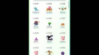 Selling Pokemon Go Pokemon