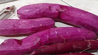 Purple Sweet Potatoes~~ Oven Baked FRIES