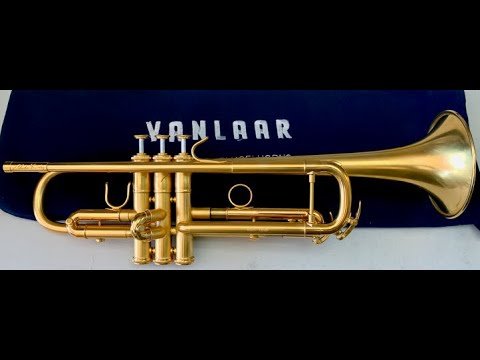 Van Laar Chuck Findely SN/ 4270 Brushed Gold Plated Finish W/ Reeves PVA