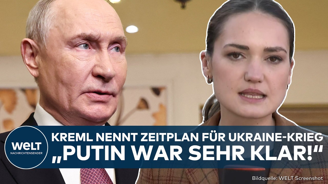 PUTINS KRIEG: Donnerschlag! Russland nennt Zeitplan! Moskau äußert sich zu Zielen in der Ukraine