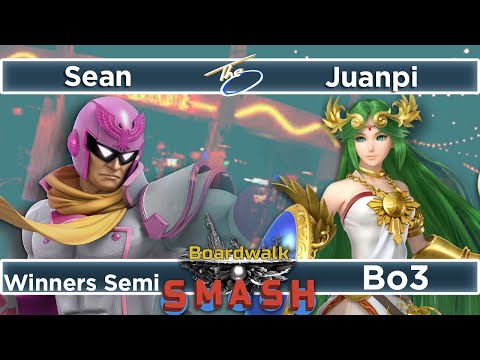 Sean (C. Falcon) v Juanpi (Palutena) | Winners Semi Final - Boardwalk #41 CFL SSBU
