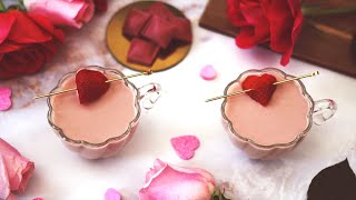 Ruby And Rose Hot Chocolate - Ruby Chocolate Hot Cocoa with Rose & Hibiscus-Infused Pisco