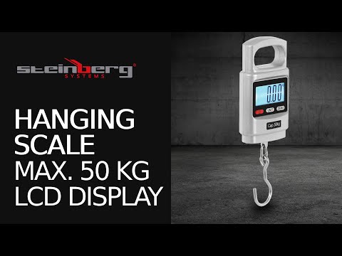 video - Hanging Scale - 50 kg / 20 g