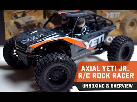 Axial Yeti Jr. Rock Racer 1/18 R/C Unboxing