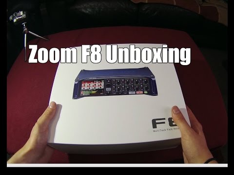 Zoom F8 Unboxing / Overview