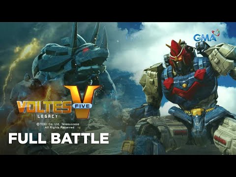 Voltes V Legacy: Voltes V versus Zairus (Full Battle)